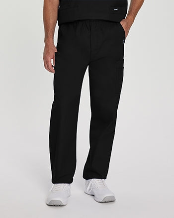 Landau - Essentials Men's Straight-Leg Cargo Scrub Pants. 8555