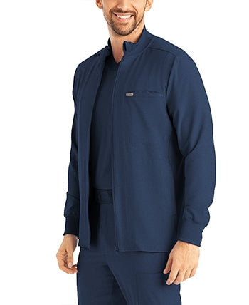 Landau - Forward Men's 3-Pocket Scrub Jacket. LJ703