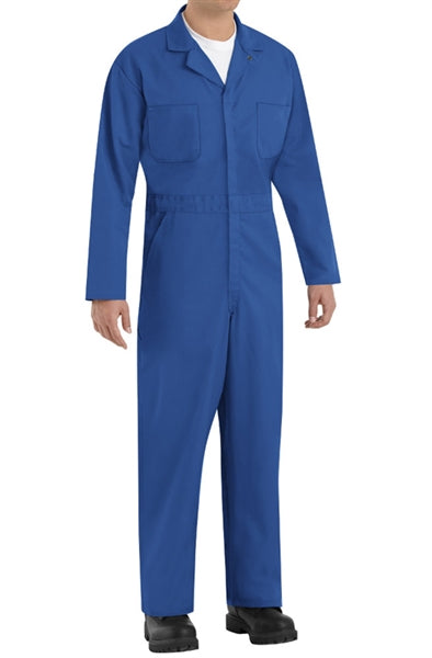 Red Kap - Men's Twill Action-Back Electric Blue Coverall. CT10EB