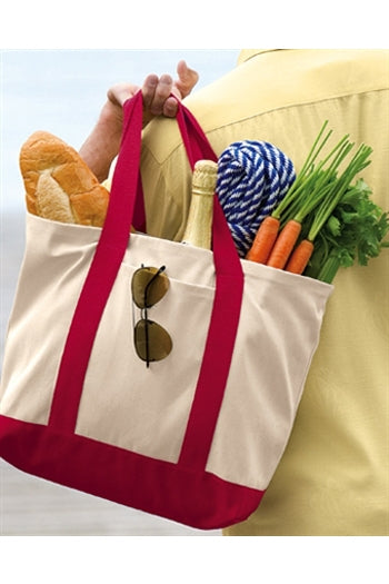 Port Authority - 2-Tone Shopping Tote. B400