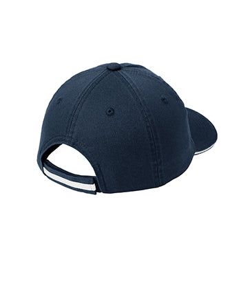 Port Authority Signature - Sandwich Bill Cap with Striped Closure. C830