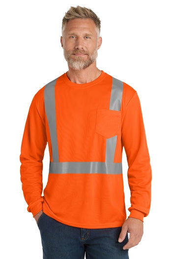 CornerStone - ANSI 107 Class 2 Mesh Long Sleeve Tee. CS201