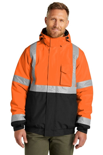 CornerStone - ANSI 107 Class 3 Economy Waterproof Insulated Bomber Jacket. CSJ500