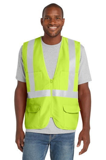 CornerStone - ANSI Class 2 Mesh Back Safety Vest. CSV405