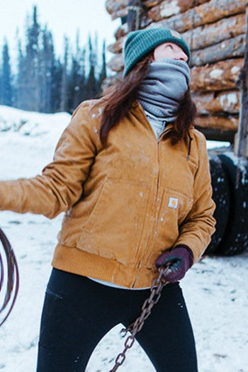 Carhartt - Women’s Washed Duck Active Jacket. CT104053