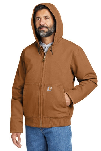 Carhartt - Tall Washed Duck Active Jacket. CTT104050