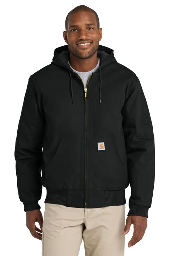 Carhartt - Tall Quilted Flannel Lined Duck Active Jacket. CTT106677