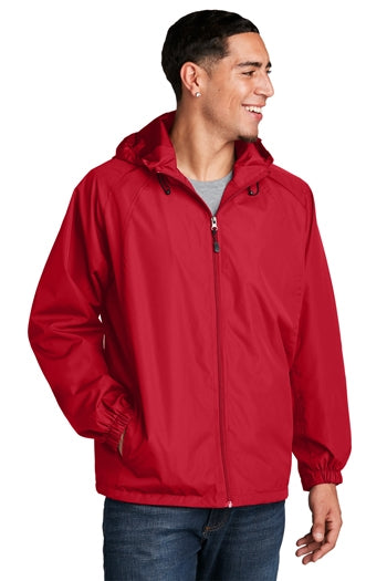 Sport-Tek - Hooded Raglan Jacket. JST73