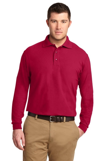 Port Authority - Long Sleeve Silk Touch™ Polo. K500LS