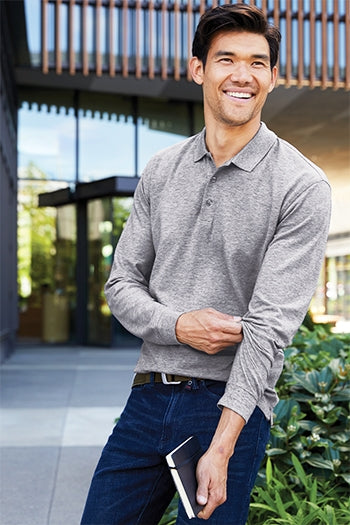 Port Authority - EZCotton™ Long Sleeve Polo. K8000LS