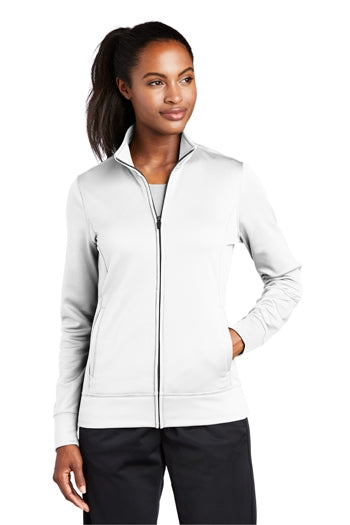Sport-Tek® - Ladies Sport-Wick® Fleece Full-Zip Jacket. LST241
