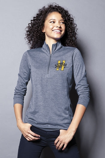 Sport-Tek - Ladies PosiCharge ® Tri-Blend Wicking 1/4-Zip Pullover. LST407