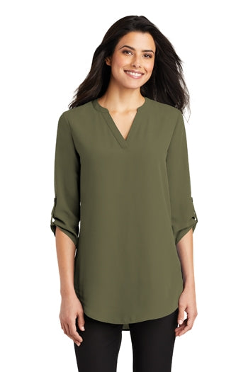 Port Authority - Ladies 3/4-Sleeve Tunic Blouse. LW701