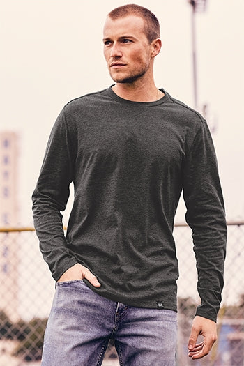 New Era® New Era® Heritage Blend Long Sleeve Crew Tee. NEA102