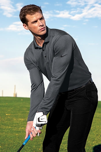 Nike - Dri-FIT Micro Pique 2.0 Long Sleeve Polo. NKDC2104