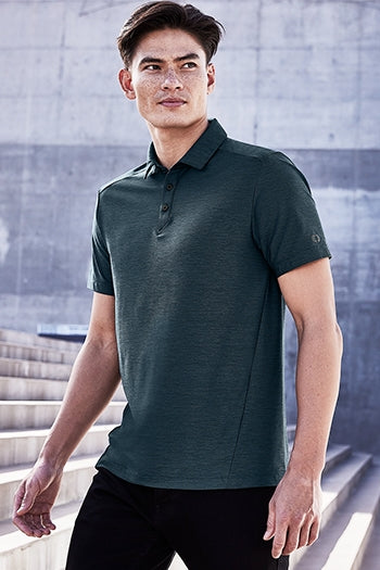 A shot of a man wearing OGIO Slate Polo.