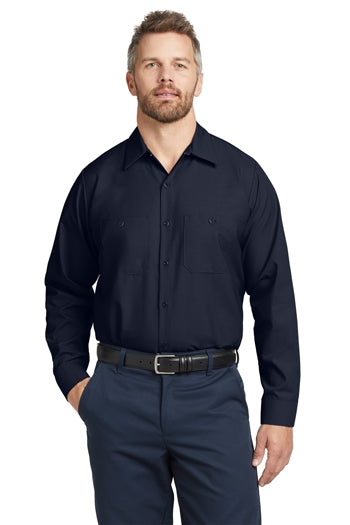 Red Kap - Long Sleeve Industrial Work Shirt. SP14