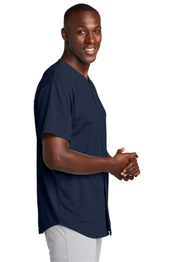 Sport-Tek® PosiCharge™ Tough Mesh Full-Button Jersey. ST220