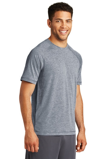 Sport-Tek - PosiCharge® Tri-Blend Wicking Raglan Tee. ST400