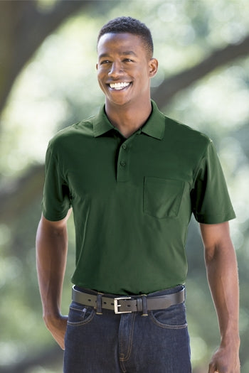 Sport-Tek - Micropique Sport-Wick® Pocket Polo. ST651