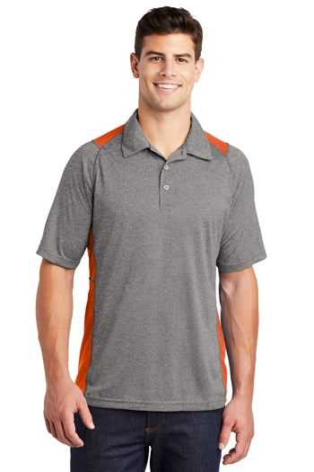 Sport-Tek - Heather Colorblock Contender™ Polo. ST665