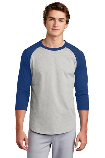 Sport-Tek - Colorblock Raglan Jersey. T200