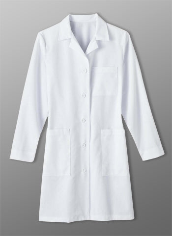 White Swan META - Women's 37" 5-Pocket Lab Coat. 161
