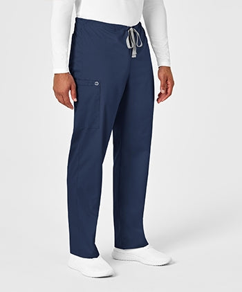 WonderWink - WonderWORK Unisex Drawstring Cargo Scrub Pants. 500