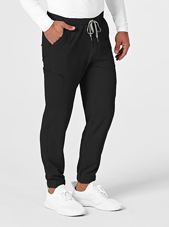 WonderWink - RENEW Men's Jogger Scrub Pant - SHORT. 5034S