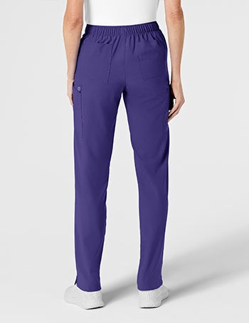 WonderWink - W123 Women's Flat Front Double Cargo Scrub Pants. 5155