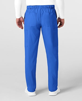 WonderWink - W123 Men's Flat Front Cargo Pocket Scrub Pants - TALL. 5355T