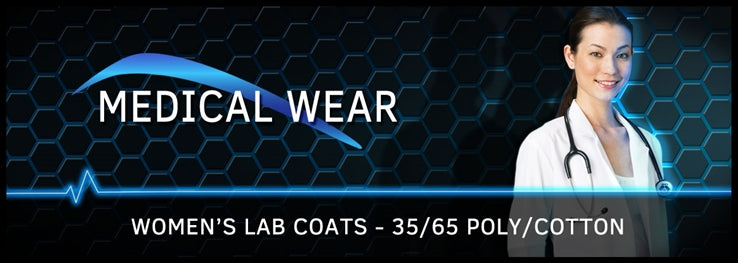 65/35 Poly/Cotton Women's Lab Coats