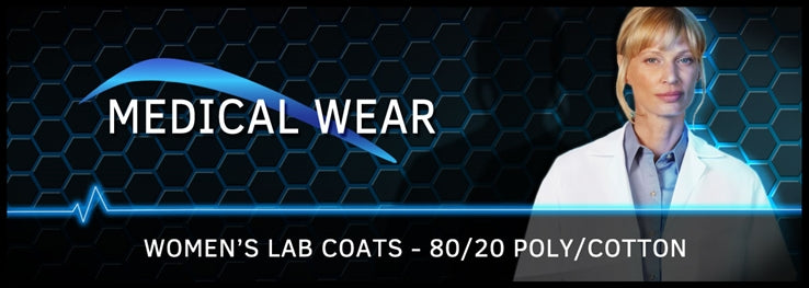 80/20 Poly/Cotton Women's Lab Coats