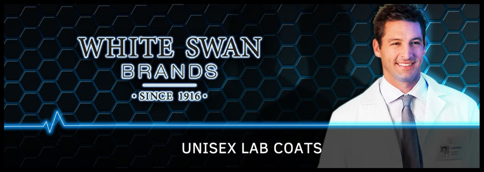 Unisex Lab Coats White Swan META