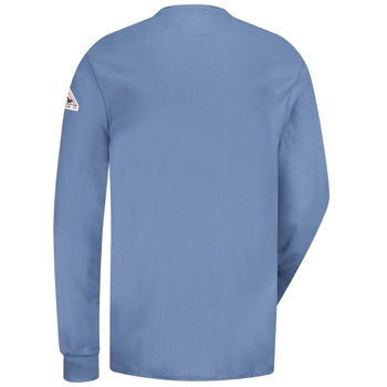 Bulwark - Men's Long-Sleeve Flame-Resistant Tagless Henley Shirt. SEL2
