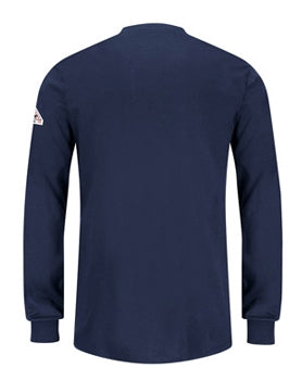 Bulwark - Women's Flame-Resistant Long-Sleeve Henley Shirt. SEL3