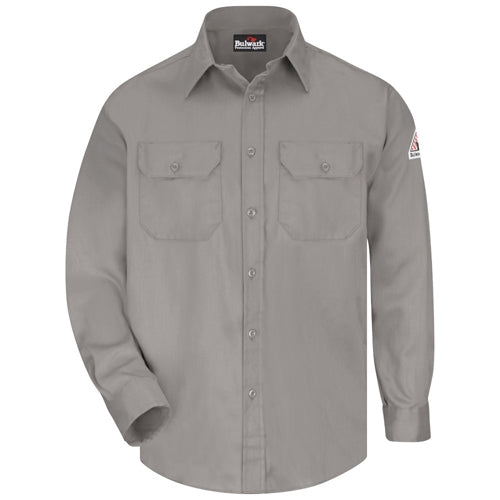 Bulwark - 6 oz. Flame-Resistant ComfortTouch® Uniform Shirt. SLU8