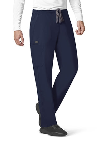 WonderWink - Unisex Navy WW INDY 4.0 Utility Cargo Scrub Pant. 1658