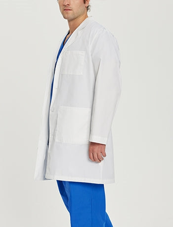 Landau - Men's 5-Pocket Mid-Length Lab Coat. 3124WWVC