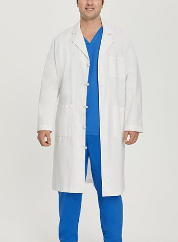Landau - Men's 3-Pocket Full-Length Lab Coat. 3138
