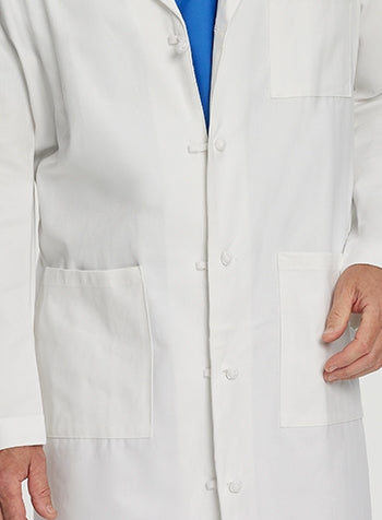 Landau - Men's 3-Pocket Full-Length Lab Coat. 3138