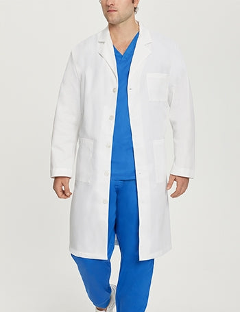 Landau - Men's 3-Pocket Full-Length Lab Coat. 3140