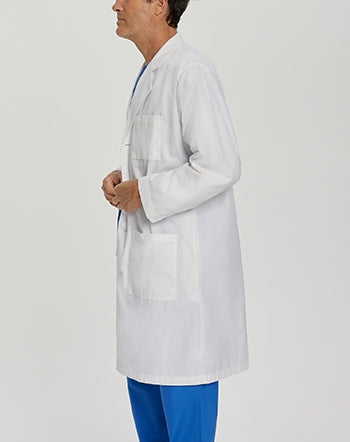 Landau - Men's 3-Pocket Full-Length Lab Coat. 3145