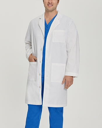 Landau - Men's 3-Pocket Full-Length Lab Coat. 3145