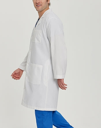 Landau - Men's 3-Pocket Full-Length Lab Coat. 3145