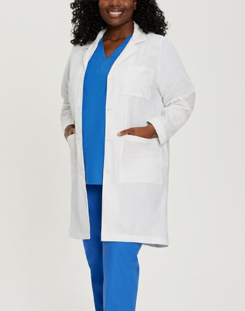 Landau - Women's 3-Pocket Full-Length Lab Coat. 3155WH