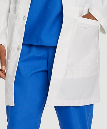 Landau - Men's 5-Pocket Mid-Length Notebook Lab Coat. 3174