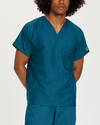 Landau - Scrub Zone Unisex Tuckable V-Neck Scrub Top. 71221