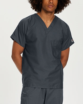 Landau - Scrub Zone Unisex Tuckable V-Neck Scrub Top. 71221