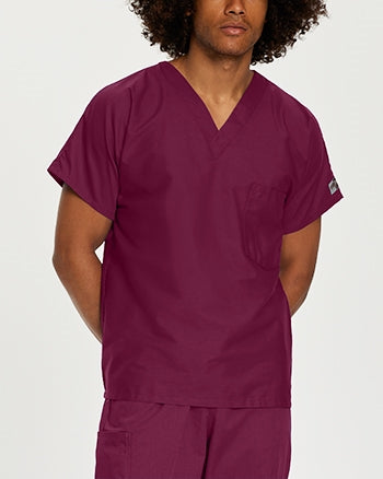 Landau - Scrub Zone Unisex Tuckable V-Neck Scrub Top. 71221
